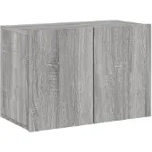 vidaXL TV-Wandschrank Grau Sonoma 60x30x41 cm