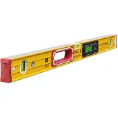 Stabila TECH 196, Wasserwaage, 0,81 m, Schwarz, Rot, Gelb, 0,5 mm/m, %, Grad, mm/m, LCD