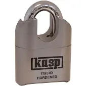 Kasp K11960XD Hængelås Forskellige Sølv Kombinationslås