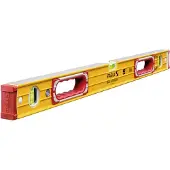 Stabila Type 196-2, Wasserwaage, 0,81 m, Rot, Gelb, 0,5 mm/m, Aluminium