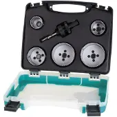 Wolfcraft 1Lochsägen-Set BiM ø35,40,51,65,68mm