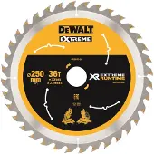 Dewalt DT99572-QZ, Holz, 25 cm, 3 cm, Hartmetall-bestücktes Wolfram (TCT), 1,6 mm, 6000 RPM