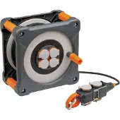 Brennenstuhl professionalLINE Kabeltrommel mit Powerblock IP44 33+5m H07RN-F 3G2,5 - 9212380100