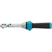 Hazet 5107-3CT, Klick-Drehmomentschlüssel, Mechanisch, 1/4", 1 - 9 Nm, 4%, Schwarz, Blau