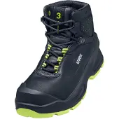 Uvex Heckel MACCROSSROAD 3.0 Sicherheitsschuh S3 Stiefel, Männlich, Erwachsener, Sicherheitsstiefel, Schwarz, Gelb, CI, HI, HRO, S3, SRC, Schnürverschluss