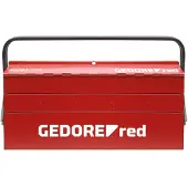 Gedore red R20600073 Werkzeugkasten 5 Fächer 535x225x330 mm, 3301658