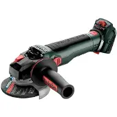 Metabo Akku-Winkelschleifer WVB 18 LT BL 11-125 Quick Inox mit Bremse, Drehzahlregelung, Schnellspan