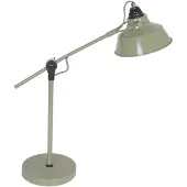 Mexlite Tischleuchte Nové 1-flammig Grün Matt/ Weiß 18x40cm