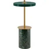 UMAGE Asteria Move Portable Tischleuchte Mini Green Marble - , Asteria Move Mini, dimmbar, Grün, für Terrasse, Stein, Design