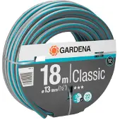 Gardena 18002-20, 18 m, Schwarz, Grau, Orange, PVC, 22 bar, 1,3 cm