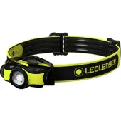 Led Lenser iH5R, Stirnband-Taschenlampe, Schwarz, Gelb, IPX4, 400 lm, 180 m, 35 h