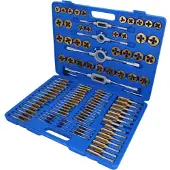BRILLIANT TOOLS TiN Gewindeschneidwerkzeug-Satz, 110-tlg