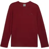 Puma Herren Shirt ESS ELEVATED Waffle Longsleeve Tee