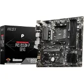 MSI PRO B550M-P GEN3, AMD, Sockel AM4, AMD Ryzen 3000 Series, DDR4-SDRAM, 125 GB, DIMM
