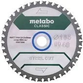 Metabo 628273000 Kreissägen Blade - 165 x 20 x 40T - Metall