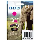 Epson Elephant Singlepack Magenta 24XL Claria Photo HD Ink, Magenta, Tinte auf Pigmentbasis, 8,7 ml, 1 Stück(e), 740 Seiten