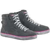 Alpinestars J-6 Wasserdichte Schuhe Light Gray Fuchsia