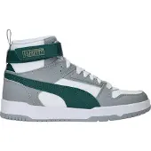 Puma RBD Game Jr White-Malachite-Cool Mid Gray-Gold Größe EU 38