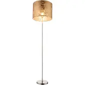 Globo Lighting Stehleuchte Metall Nickel matt, 1x E27