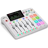 Rode RodeCaster Pro II Live-Streaming und Podcasting Paket Weiß