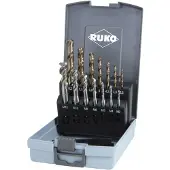 RUKO MaschinengewindebohrerSatz HSSECo in ABSKunststoffkassette