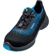 Uvex 1 G2 Halbschuhe S1 blau, schwarz Weite 11 Gr. 45