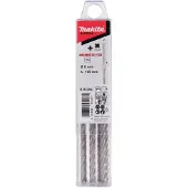 Makita Hammerbohrer SDS-PLUS, Nemesis II, 6 x 165 mm, 10 Stk. SDS-PLUS - Nemesis 2 - 6 x 165 mm - 10 stk
