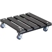 WAGNER System Multi Pflanzenroller aus WPC, anthrazit, ca. 29x29 cm