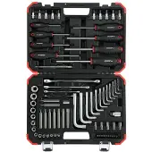 Gedore red R68003075 TX-Schraubwerkzeugsatz im Koffer 75-teilig, 3301575
