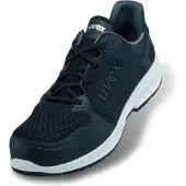 Uvex 1 sport Sicherheitsschuh S1 Halbschuh gelocht schwarz 35