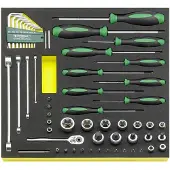Stahlwille Werkzeug-Sortiment TCS TORX/57 MF 53 St.