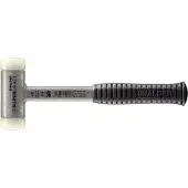 HALDER SUPERCRAFT 3377040 Schonhammer rückschlagfrei, Stahlrohrstiel, 40 mm