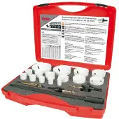 RUKO 126318 Hole saw set 21-piece 1 pc(s)