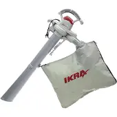 Ikra 3in1 Elektro Laubsauger & Laubbläser IEBV 3200| 3200 W | bis 300 km/h | Häckselfunktion 15:1 | 40 L Fangsack
