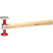 Ks Tools Karosserie-Standard-Hammer, groß rund-eckig-gewölbt, 325mm - 140.2134