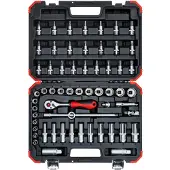 Gedore red R59003059 Steckschlüssel-Satz 3/8" 6-24mm 59-teilig, 3300054