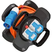 Brennenstuhl 1169730101, Schwarz, Kunststoff, 5 AC-Ausgänge, Gerade, 10 m, IP44
