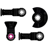Bosch Starlock Boden-/Einbau-Set, 4-teilig, bestehend aus Werkz. für Fußbodenarbeiten