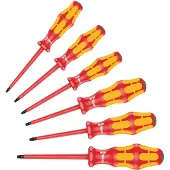 Wera 167 I/6 Kraftform Plus Series 100 Schraubendreher-set 6 Stücke