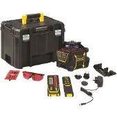 Fatmax RL600L Rotationslaser rot (Lithium-Ionen) mit Lotfunktion auf-/abwärts, im PRO-STACK Koffer - FMHT77449-1