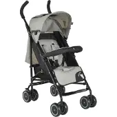 Moni Kinderwagen, Buggy Jerry, Sonnendach, schwenkbare Vorderräder, EVA-Räder schwarz hellgrün
