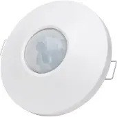 Kopp 827804003 Präsenzmelder PM360-DE-12-S-ws, Deckeneinbau, 12m Erfassungsbereich, Slave, Farbe: weiß
