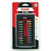 Peddinghaus Bit Set 21-Teilig mit Farbring und Magnethalter