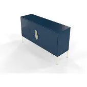 Skandica Sideboard ¦ blau ¦ Maße (cm): B: 138 H: 79