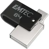 Emtec Dual USB2.0 micro-USB T260 64GB