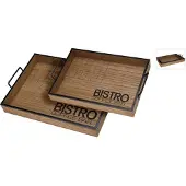 Koop Servierbrett Set 2 Stück 'Bistro'