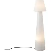 QAZQA Design Außenstehleuchte Weiß IP44 Katrijn