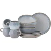 Bloomingville Paula Frühstücksgeschirr-Set 12-teilig blau