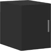 vidaXL Wandschrank Schwarz 30x42,5x40 cm Holzwerkstoff