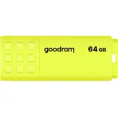 Goodram UME2, 64 GB, USB Typ-A, 2.0, 20 MB/s, Kappe, Gelb